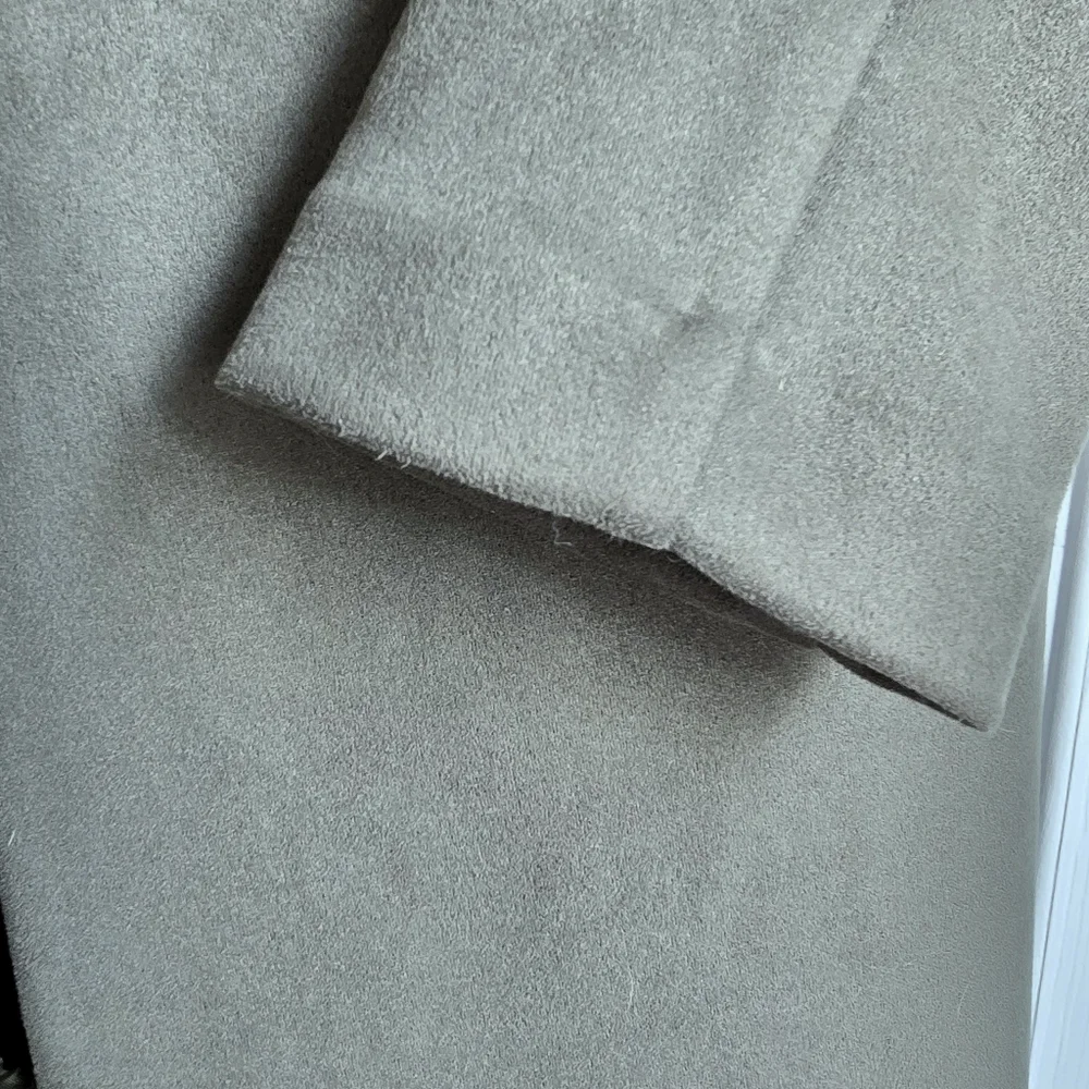 🌷Vegan suede Car Coat in Ivy green - Picture 5 of 13